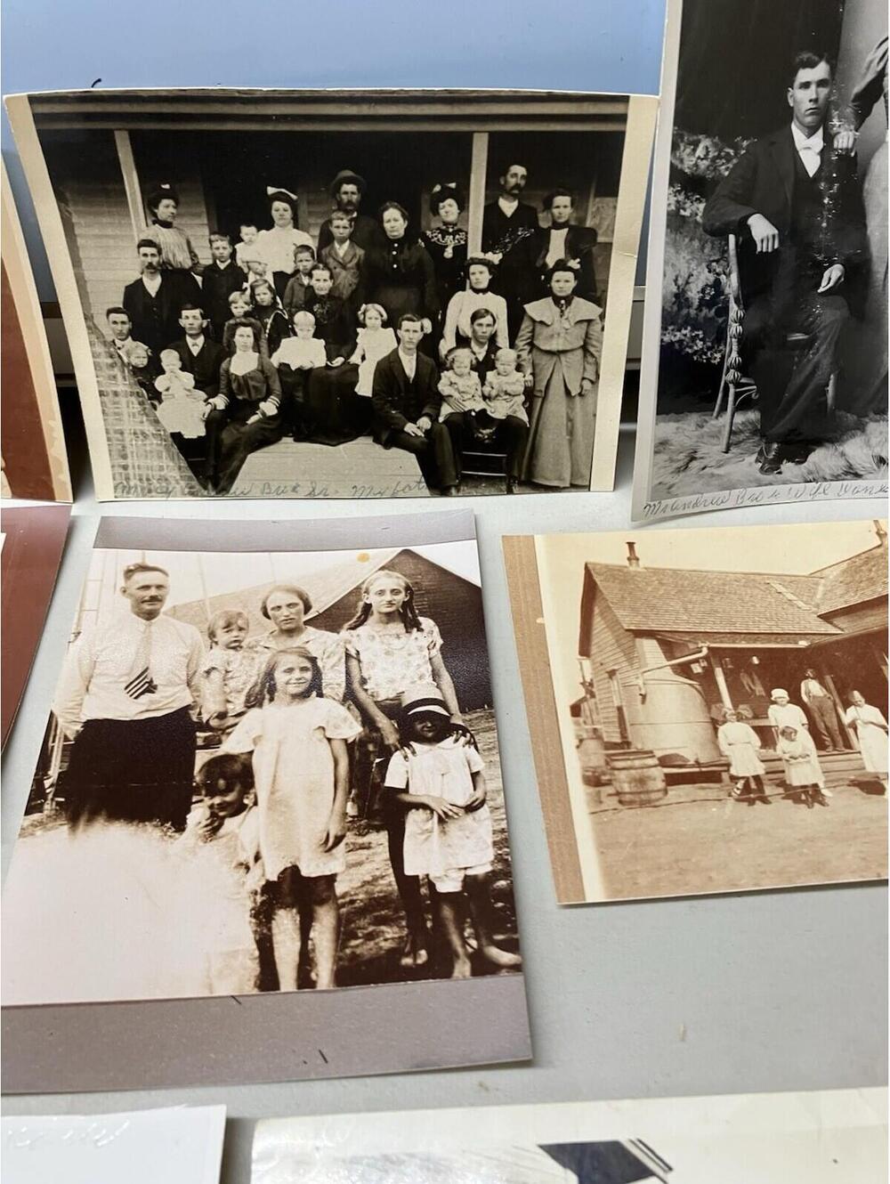 VTG Lot Of 40+ Photos From Late 1800’s-to 1930’s (same Family) - Picture 15 of 16